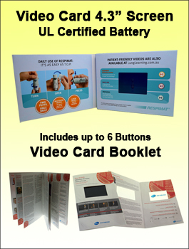 Video Card - 4.3 inch Screen - UL Certified Battery
